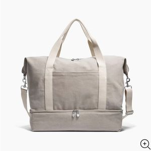 Lo & Sons Catalina Deluxe Small Weekender Bag in Dove Gray
